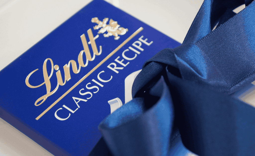 Lindt classic Swiss chocolate box