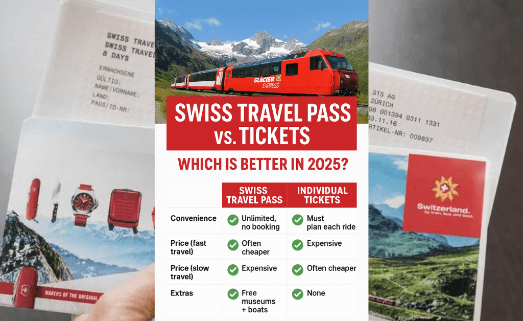 Swiss travel pass vs. half fare card