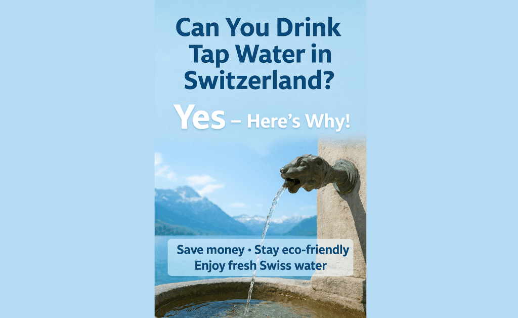 Can you drink tap water in switzerland