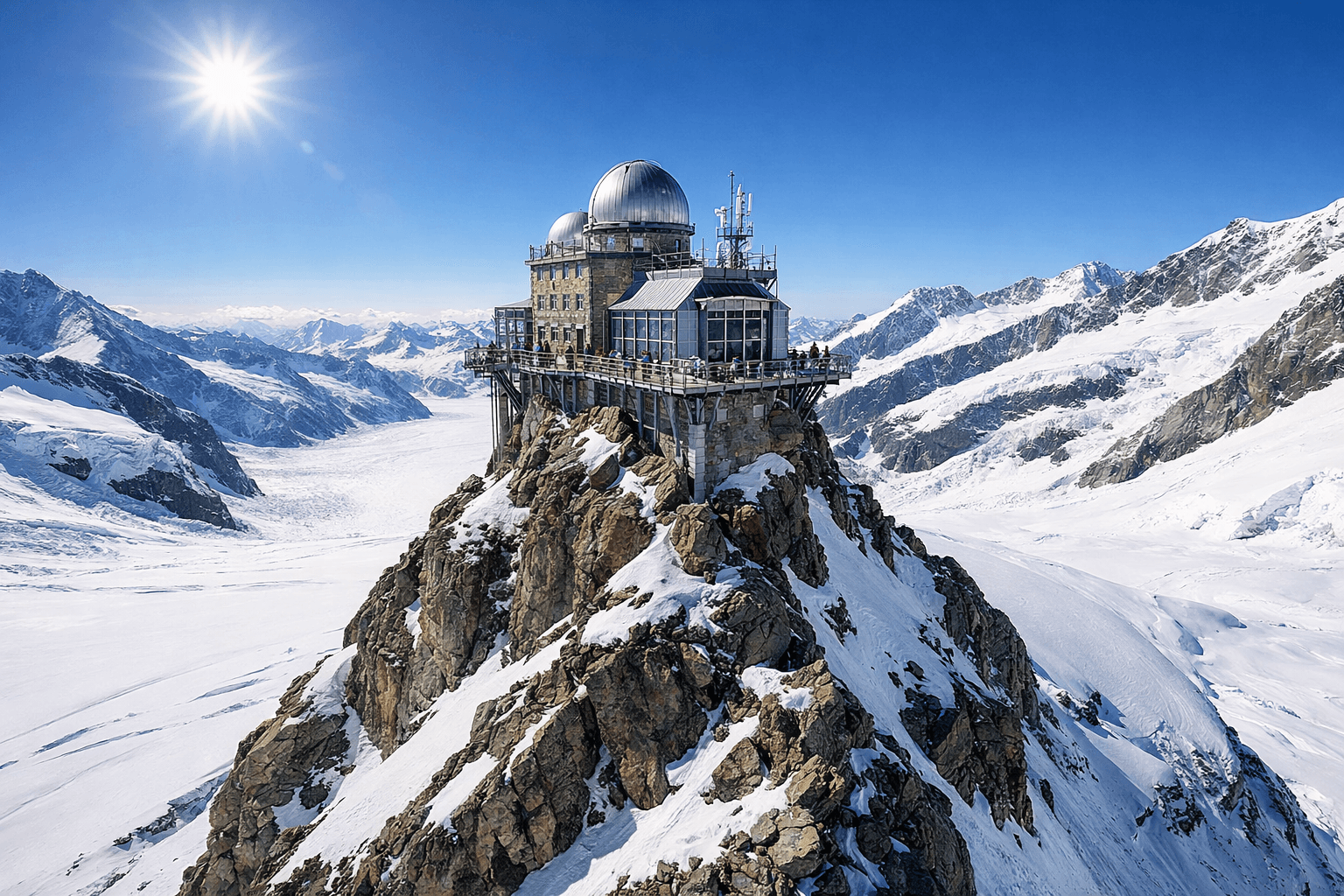 The Sphinx Observatory at Jungfraujoch Top of Europe in 2026